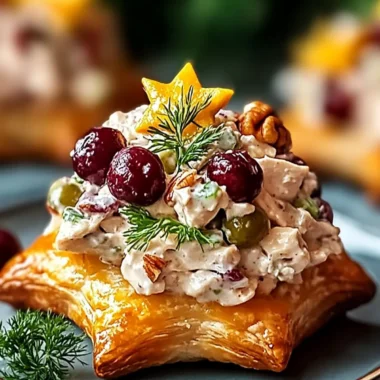 ranberry Pecan Chicken Salad Puff