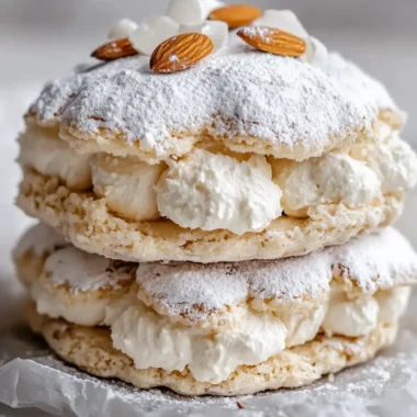 Indulge in Almond Dacquoise Cream Clouds for a Dreamy Dessert 9 Almond Dacquoise Cream Clouds