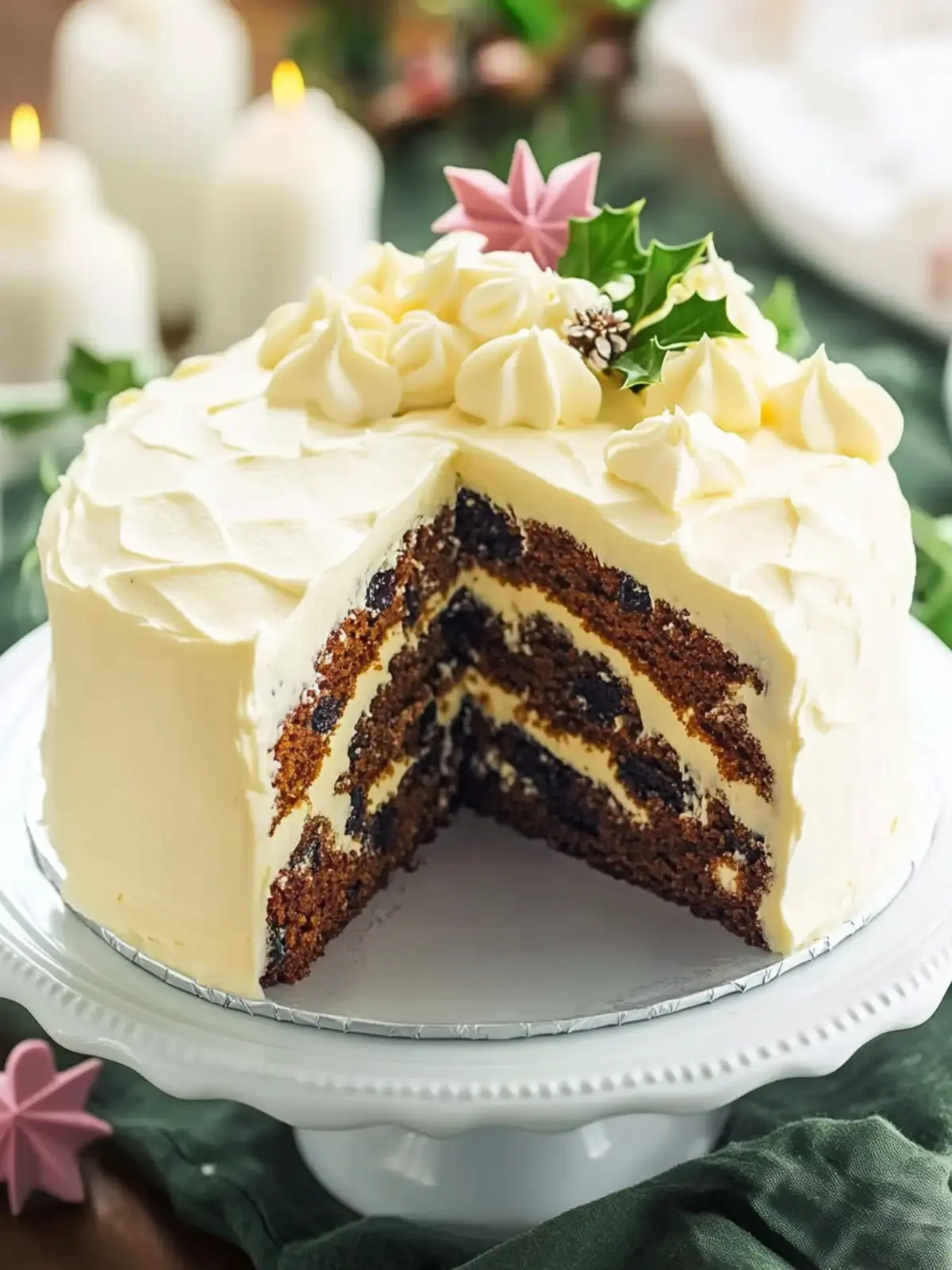 Traditional Christmas cake