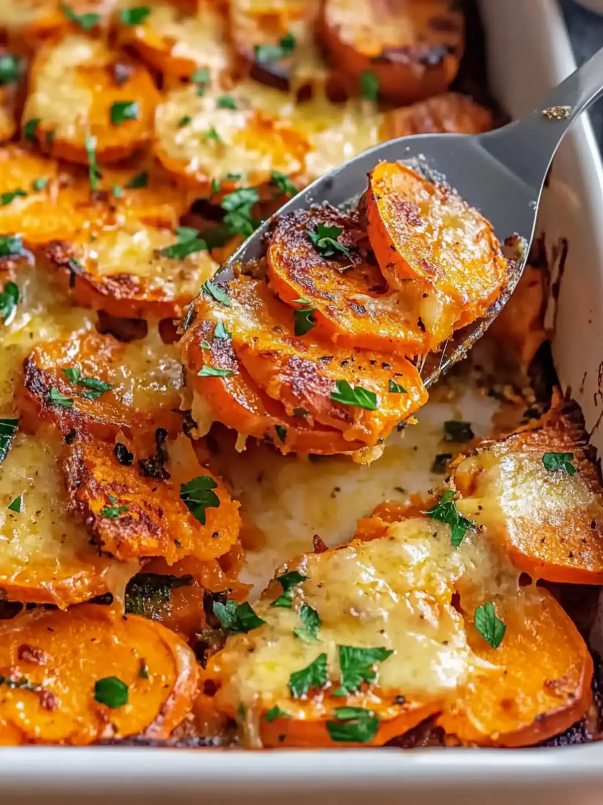 Garlic Butter Sweet Potato Bake: Comfort Food at Its Best 2 Garlic Butter Sweet Potato Bake