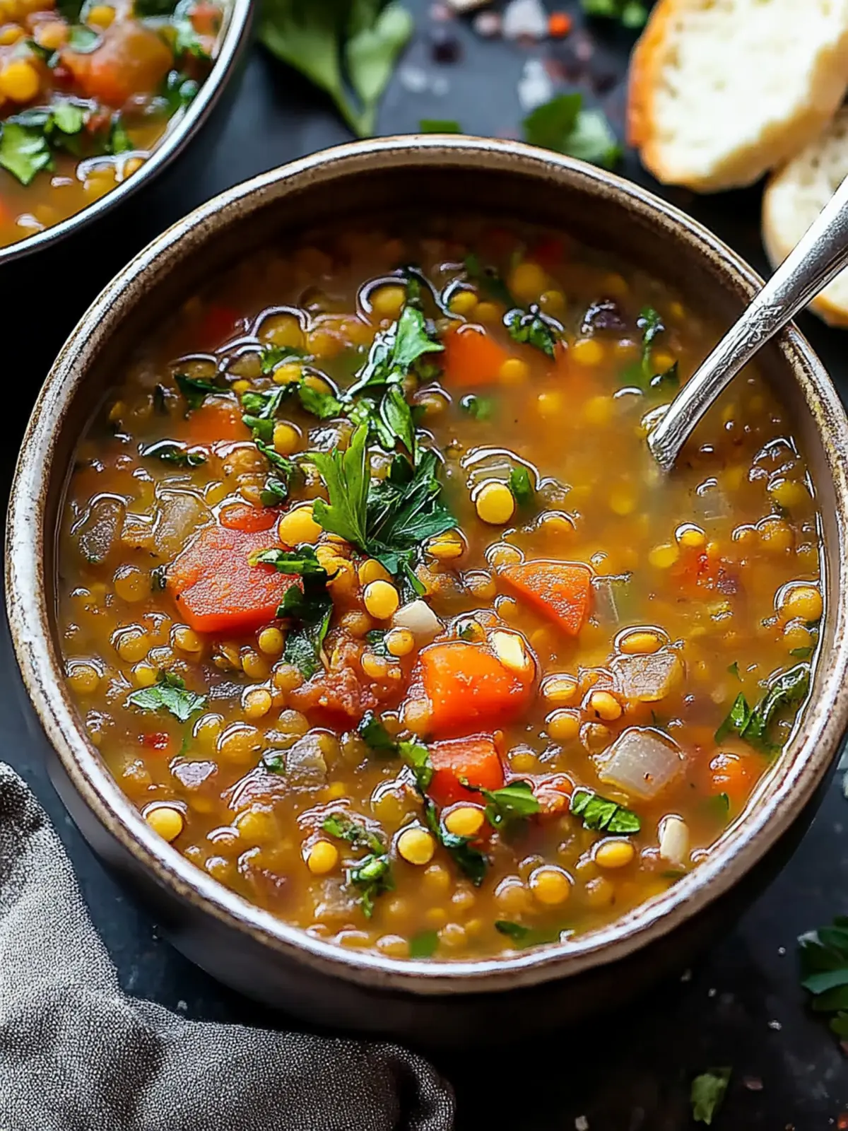 Hearty Mediterranean Lentil Soup for Cozy Weeknight Dinners 3 Mediterranean Lentil Soup