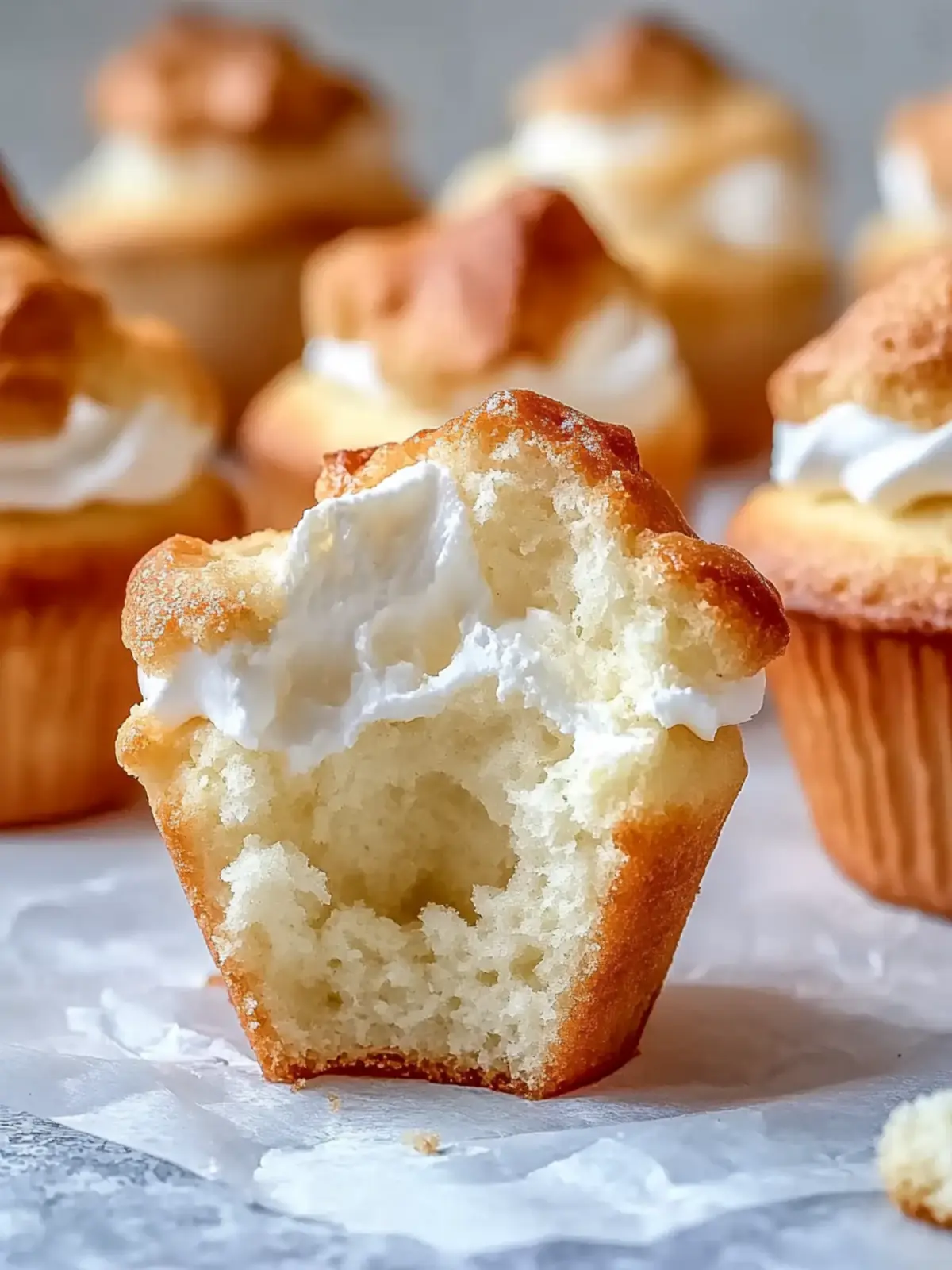 Bourbon Strawberry Angel Food Cupcakes: Light, Blissful Bites 4 Bourbon Strawberry Angel Food Cupcakes
