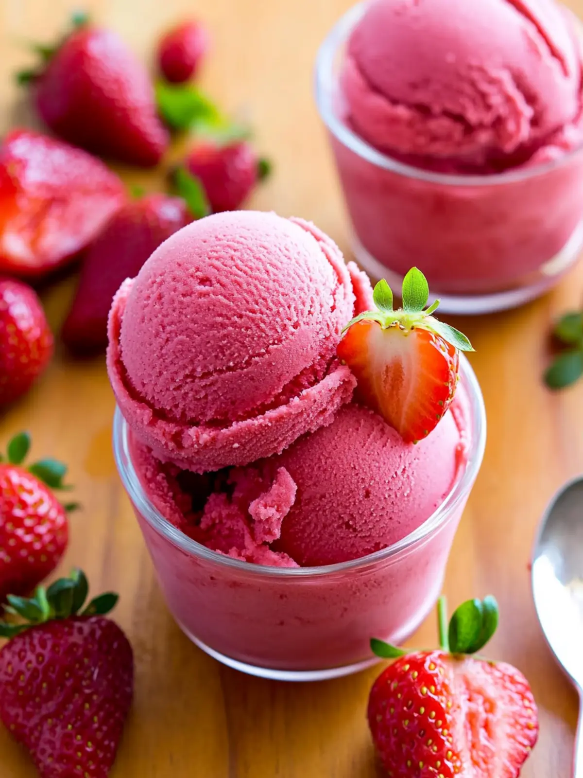 Strawberry Sorbet