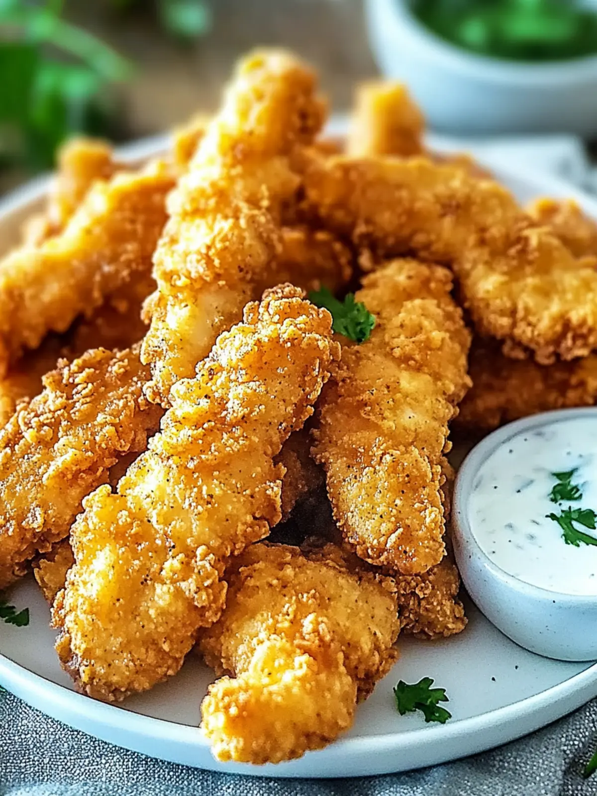Crunchy Homemade Chicken Fingers: The Ultimate Family Treat 3 Crunchy Homemade Chicken Fingers