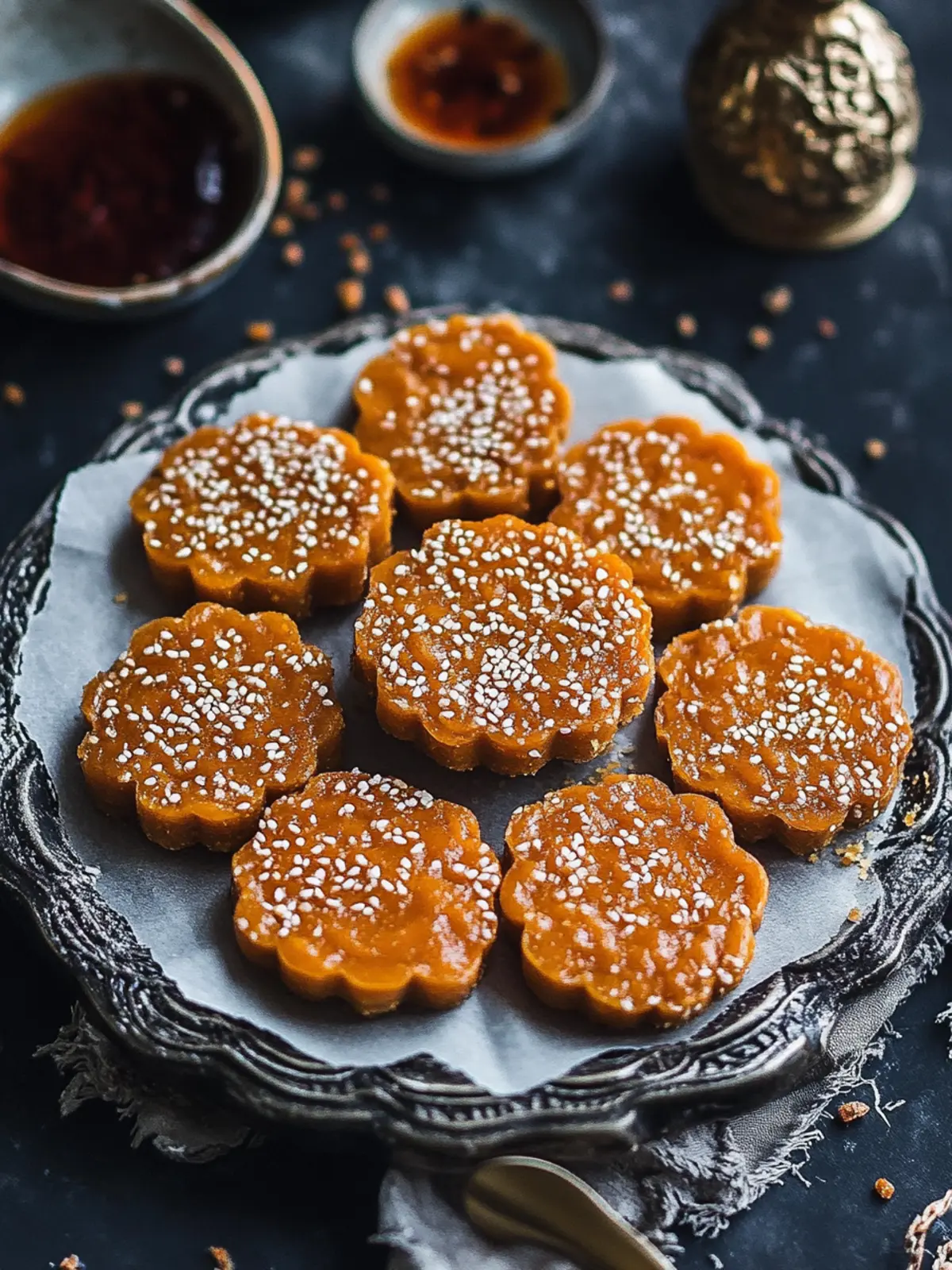 Chinese pumpkin cakes