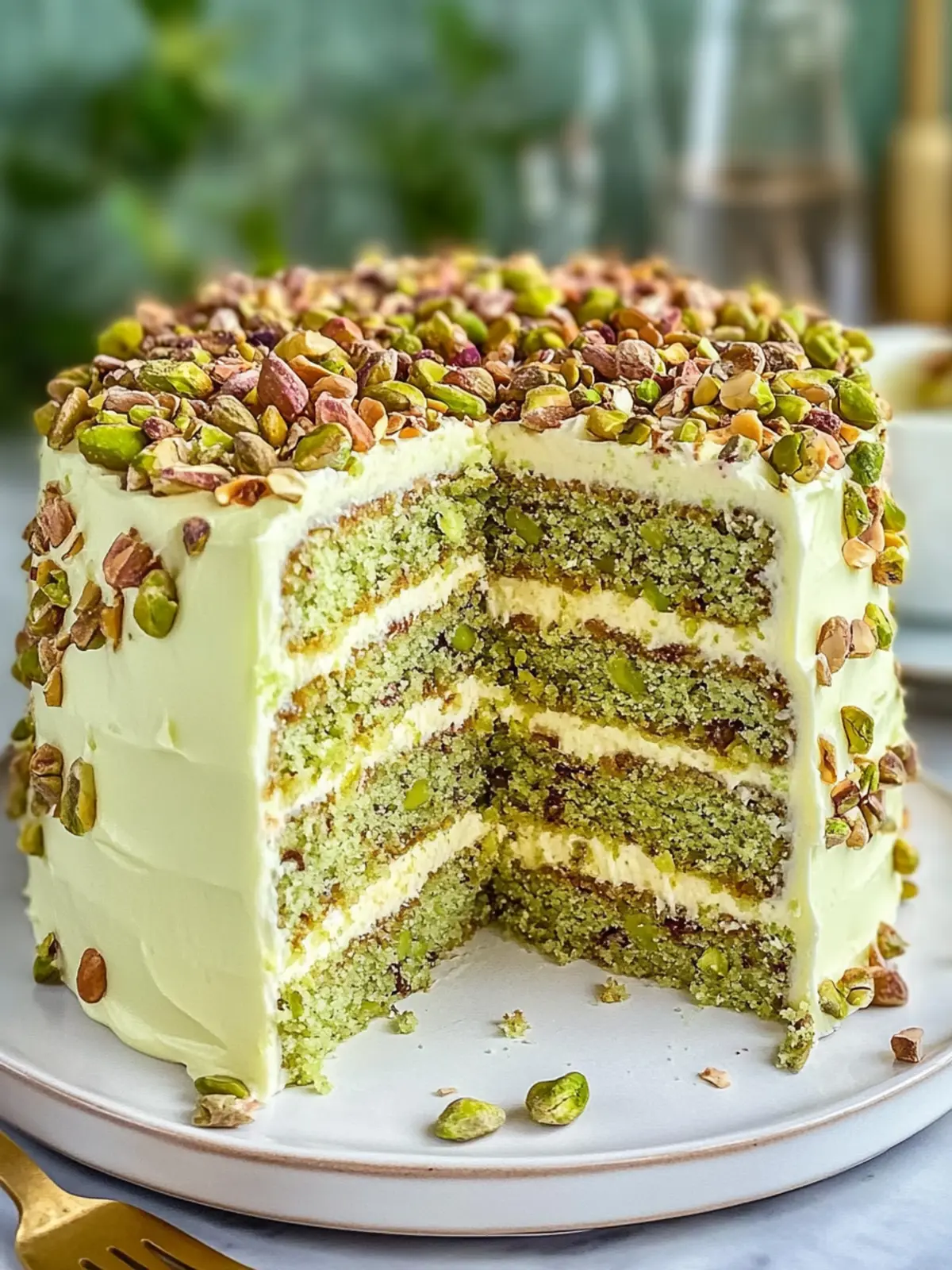 Irresistible Pistachio Mascarpone Layer Cake You'll Love 5 Pistachio Mascarpone Layer Cake