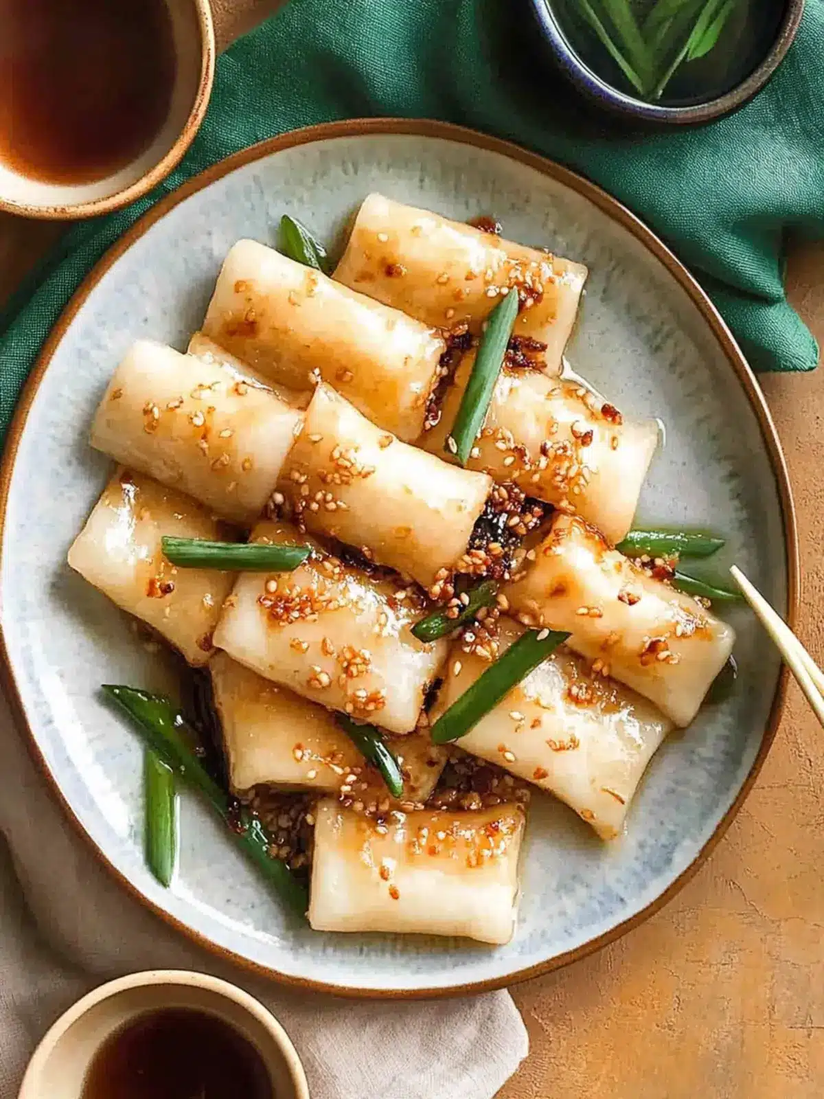 Delicious Cheung Fun Rice Noodle Rolls Made Easy at Home 5 Cheung Fun (Rice Noodle Rolls)