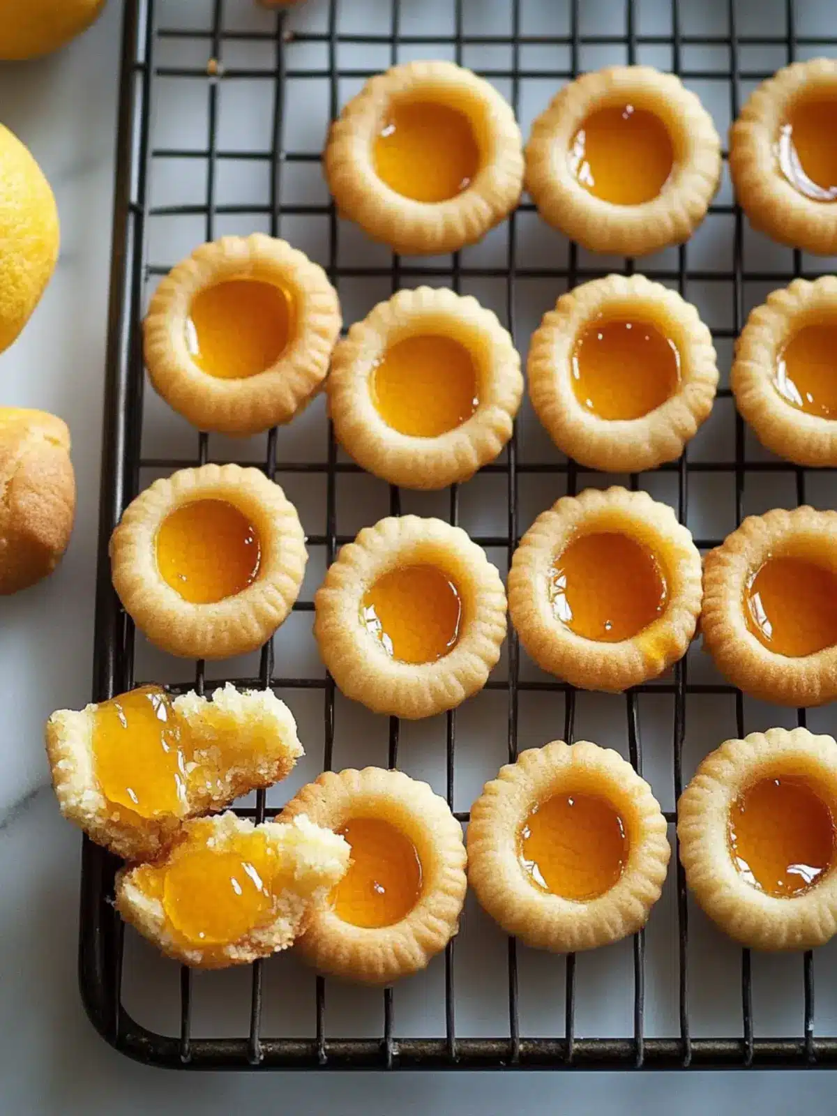Yuzu Honey Cookies (Sweetened by Honey)