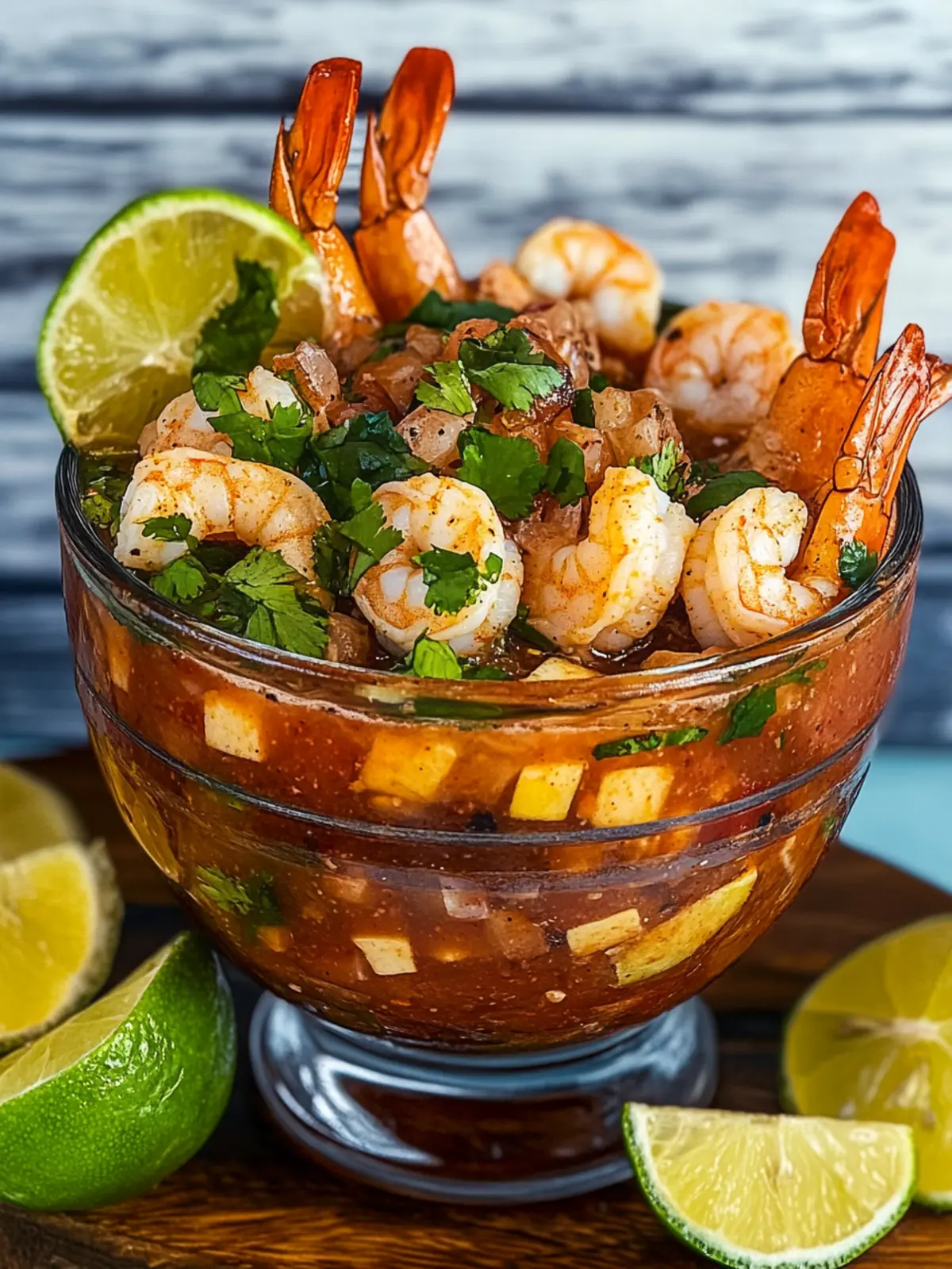 Campechana, Grilled Mexican Shrimp Cocktail