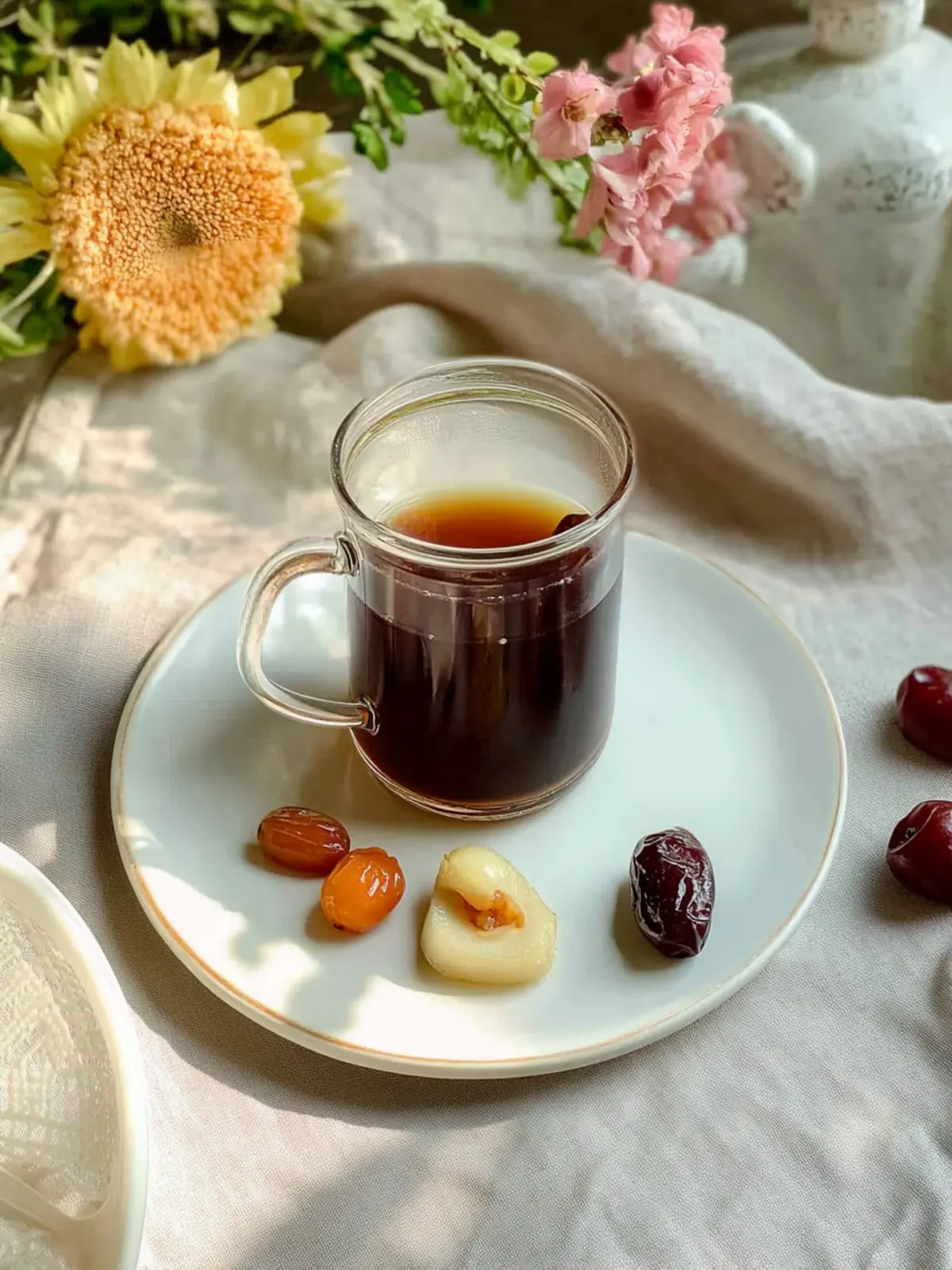 Longan Tea with Red Dates