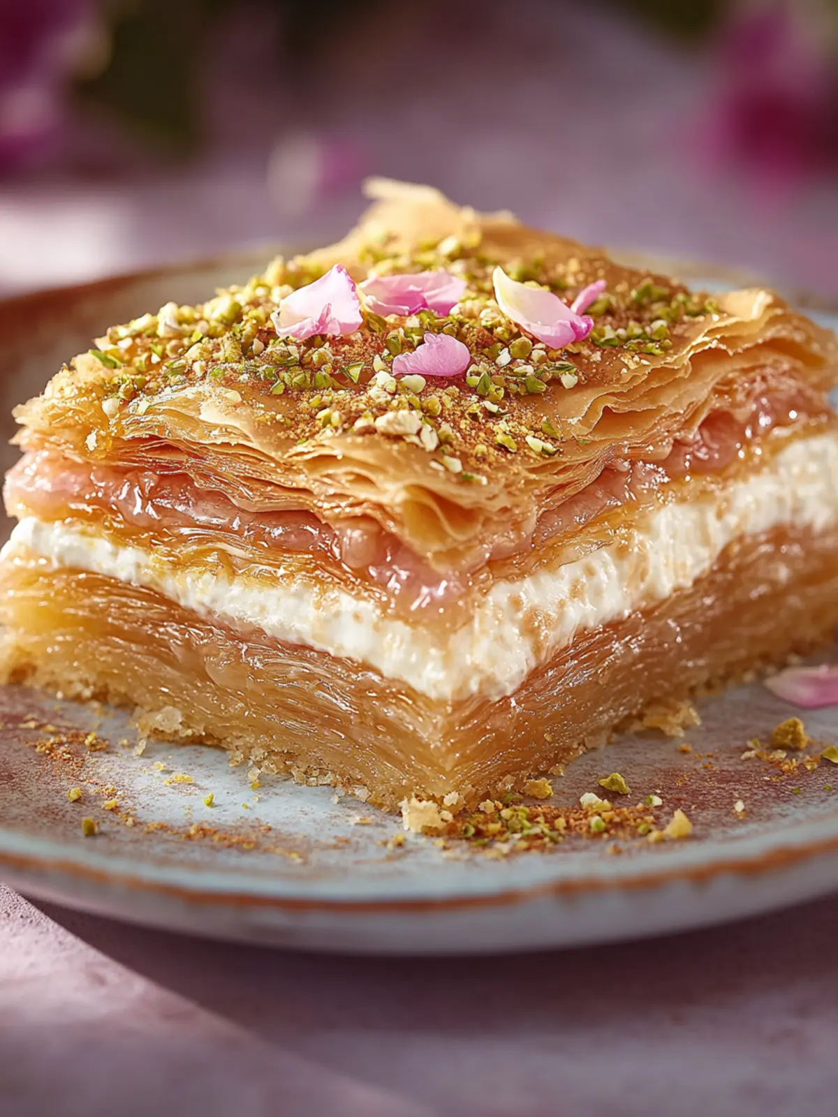 Irresistible Rose Water Baklava Cake You’ll Love to Bake 2 Rose Water Baklava Cake