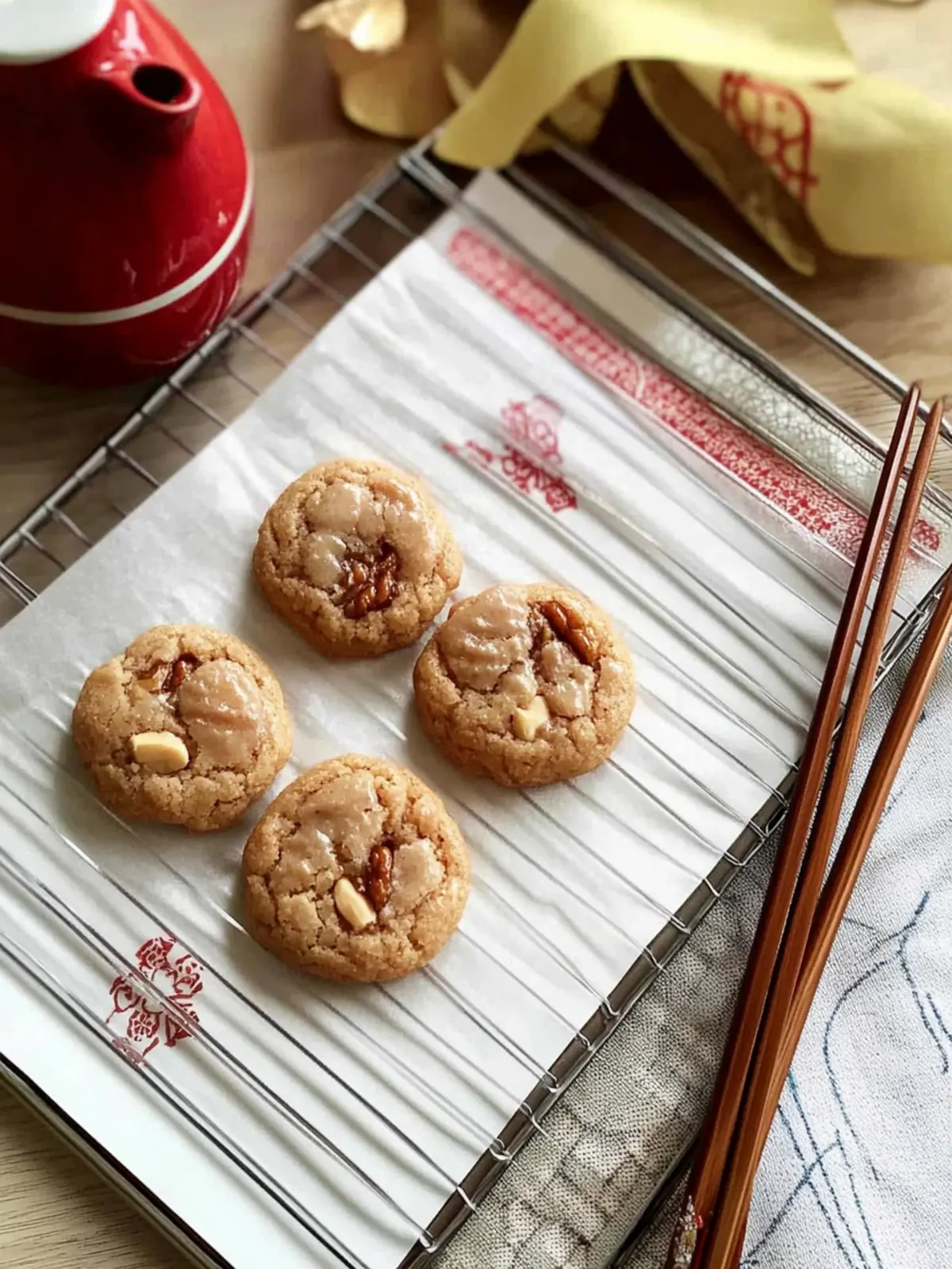 Chinese Walnut Cookies (Hup Toh Soh)
