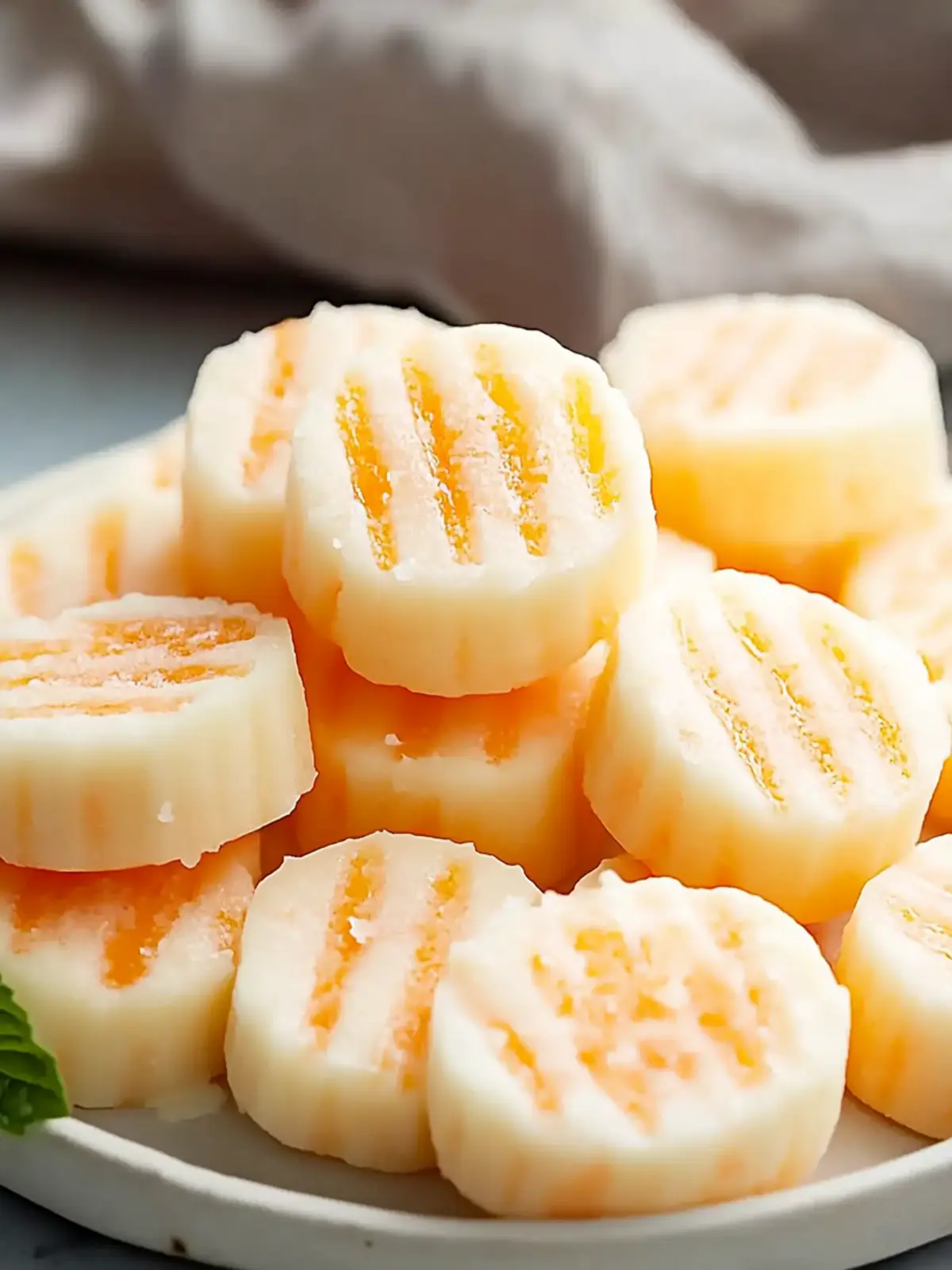Sweet Orange Cream Cheese Mints