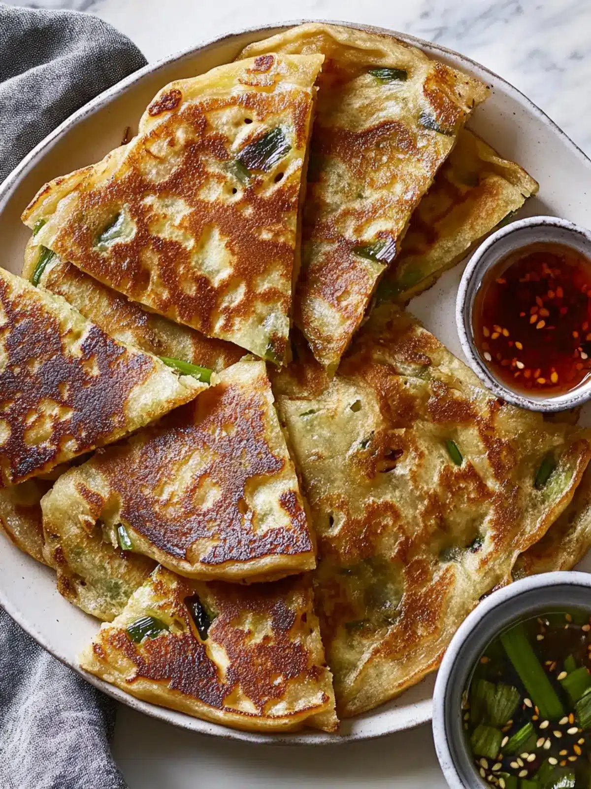 Extra-Flaky Scallion Pancakes