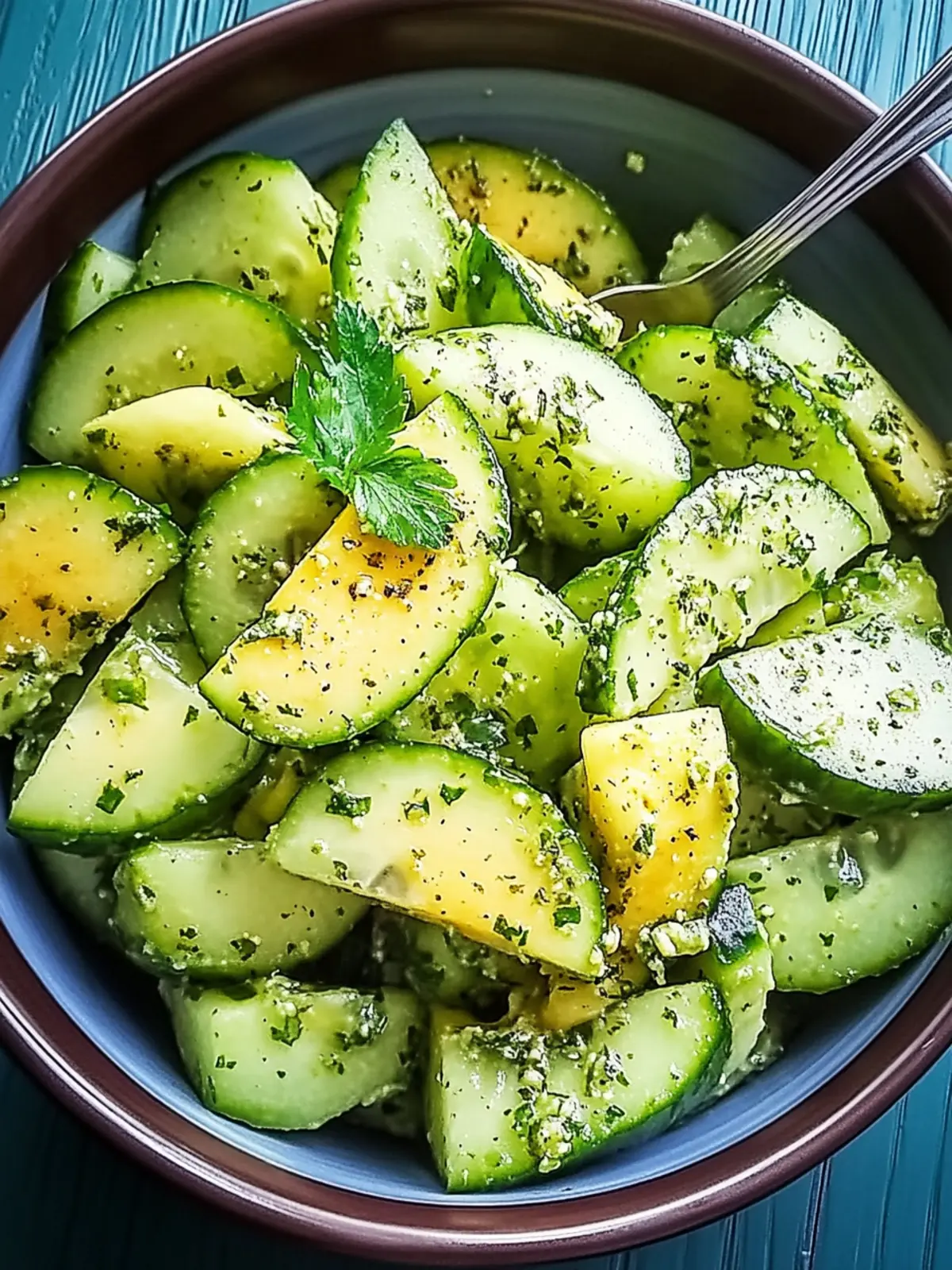 Avocado Cucumber Salad