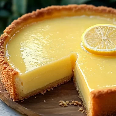 Grandma’s Lemon Custard Cake