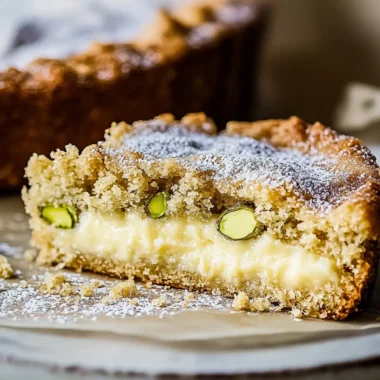 Pistachio Gooey Butter Cake