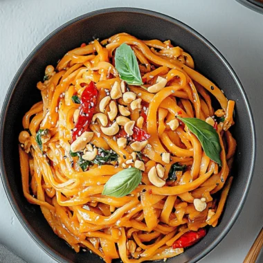 Chili Soy Noodle Stir Fry