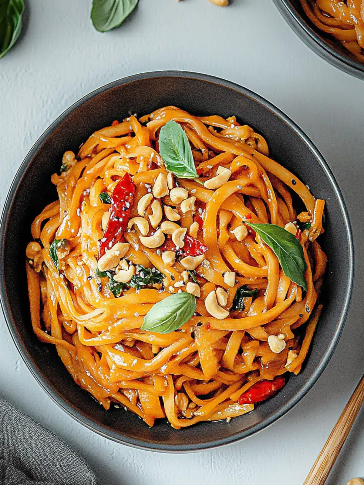 Chili Soy Noodle Stir Fry