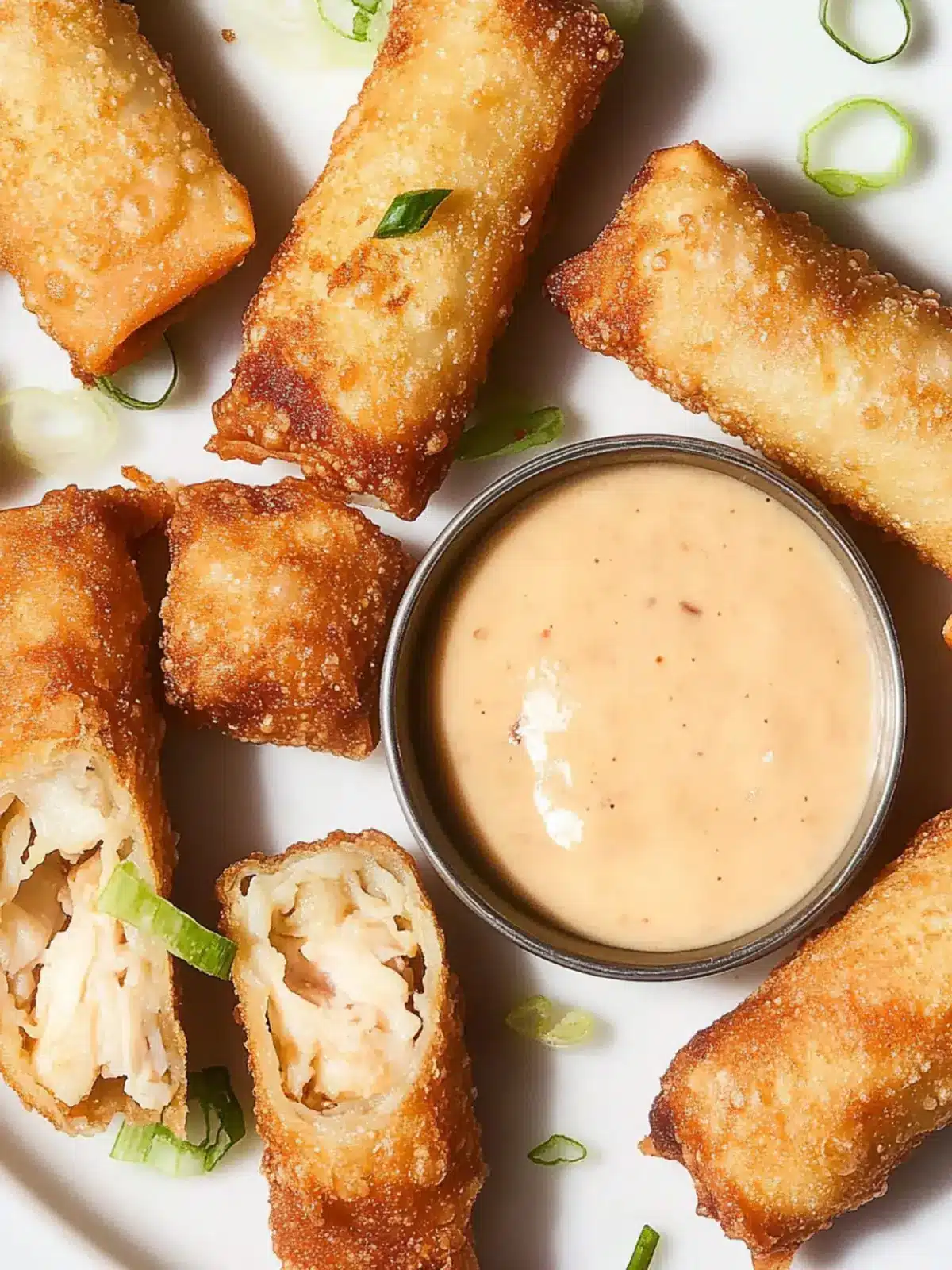 Crab Cake Egg Rolls