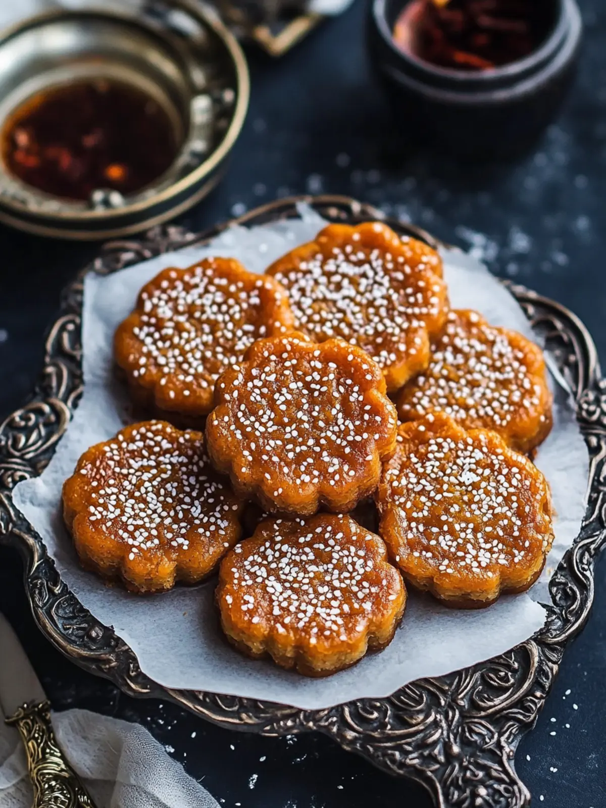 Chinese pumpkin cakes