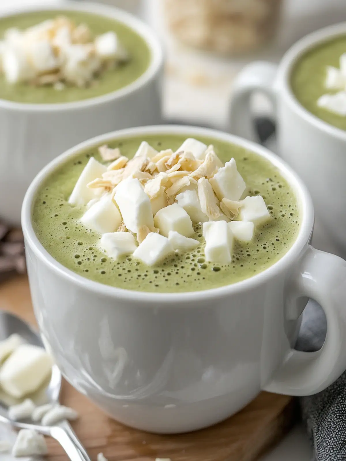 Luxurious Matcha White Hot Chocolate for Cozy Evenings 4 Matcha White Hot Chocolate