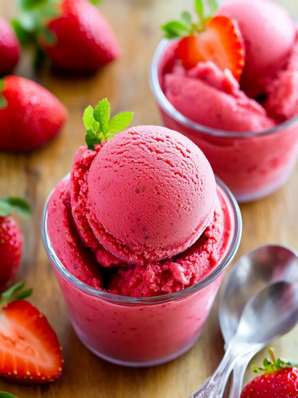 Strawberry Sorbet