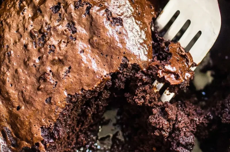 Slow Cooker Chocolate Lava Cake