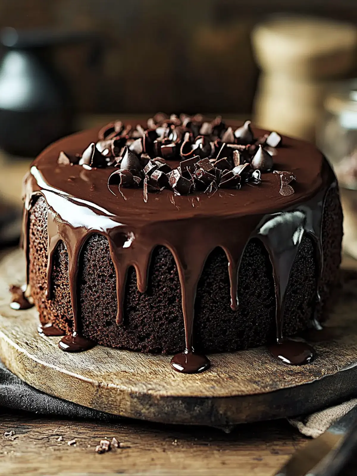 Decadent Luxurious Dark Chocolate Cake for Every Celebration 3 Luxurious Dark Chocolate Cake