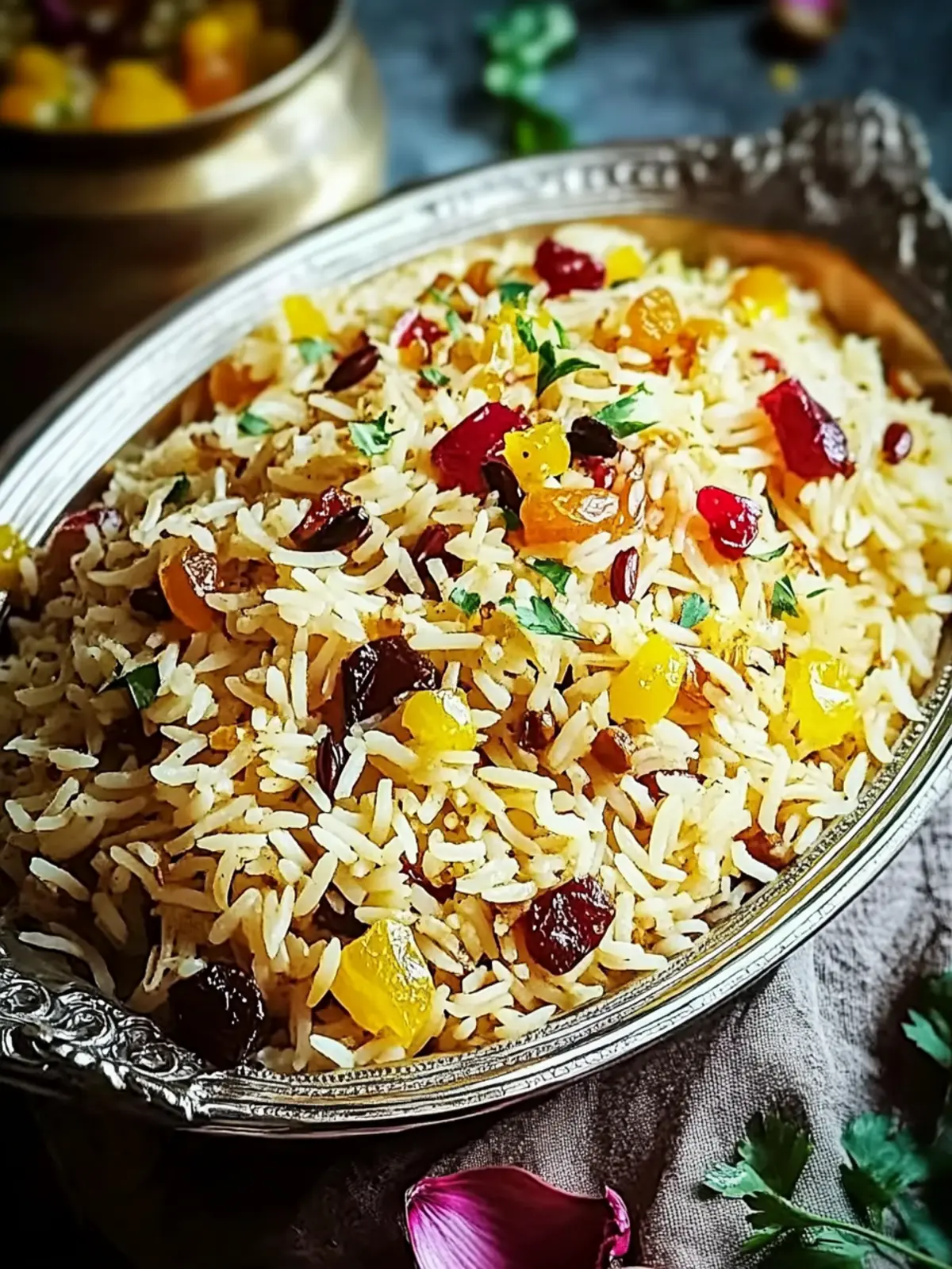 Persian Jeweled Rice: A Festive Gem for Your Dinner Table 3 Persian Jeweled Rice