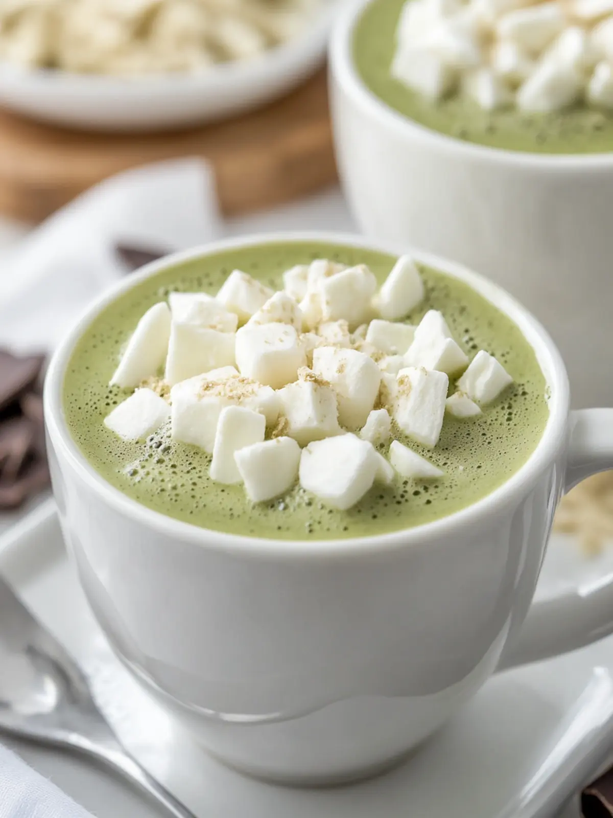 Luxurious Matcha White Hot Chocolate for Cozy Evenings 3 Matcha White Hot Chocolate