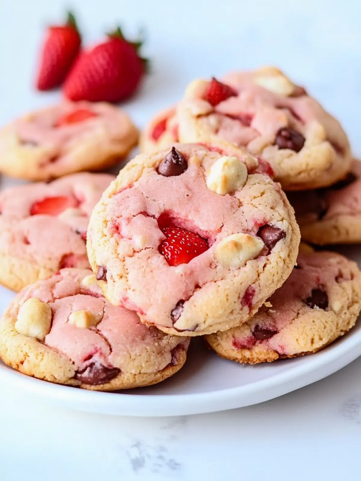 Strawberry Cookies