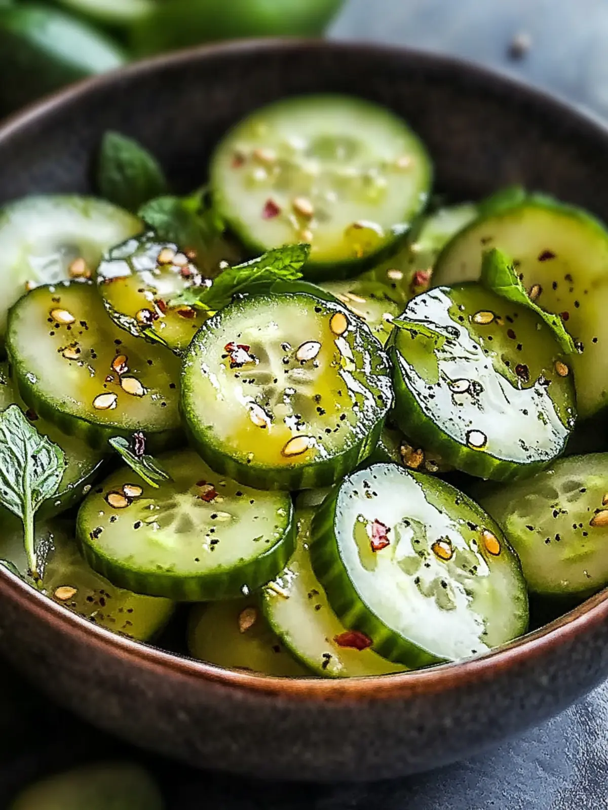 Delightful Honey Lime Cucumber Salad for Summer Refreshment 4 Honey Lime Cucumber Salad