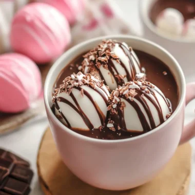Homemade Hot Chocolate Bombs