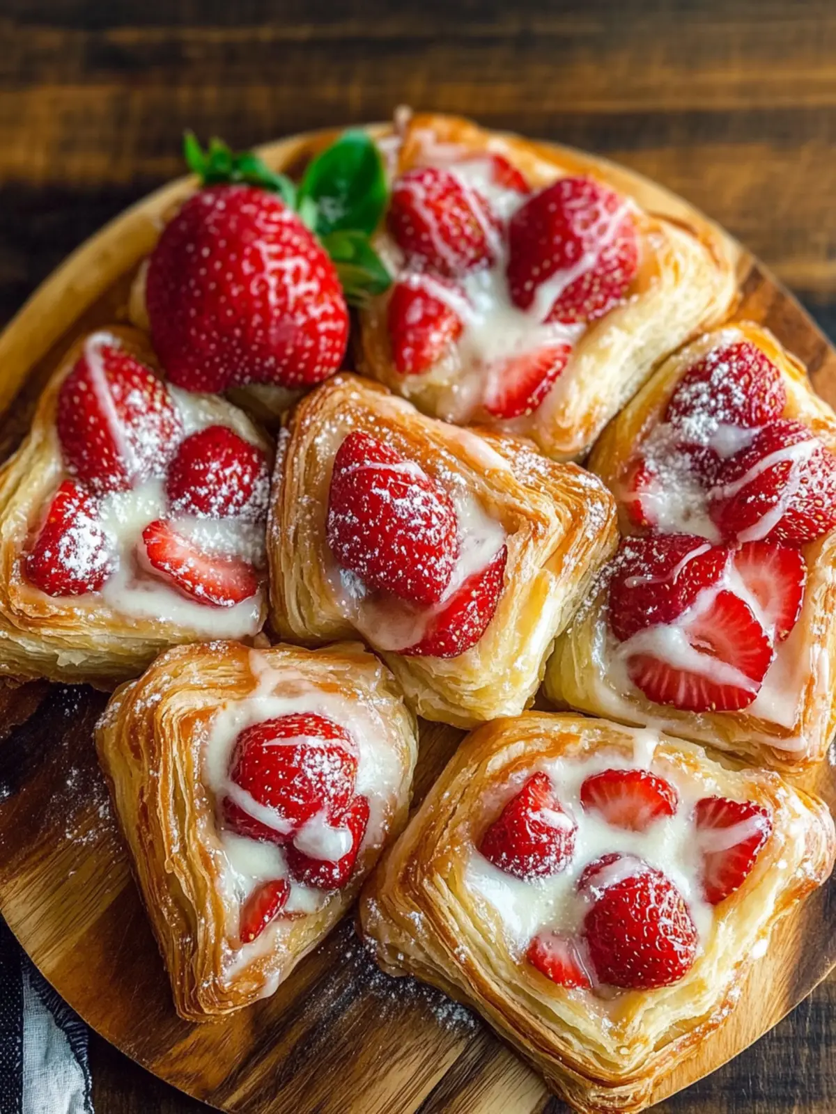 Strawberry Danish