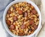 Delicious Hoppin John with Sausage for Prosperity and Comfort