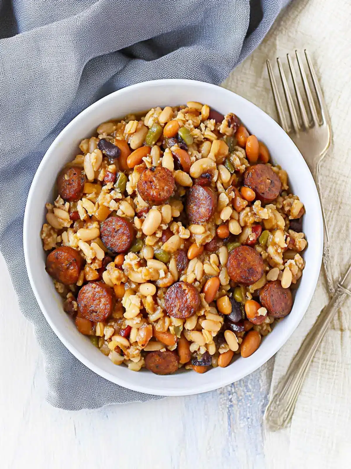 Delicious Hoppin John with Sausage for Prosperity and Comfort 5 Hoppin John with Sausage