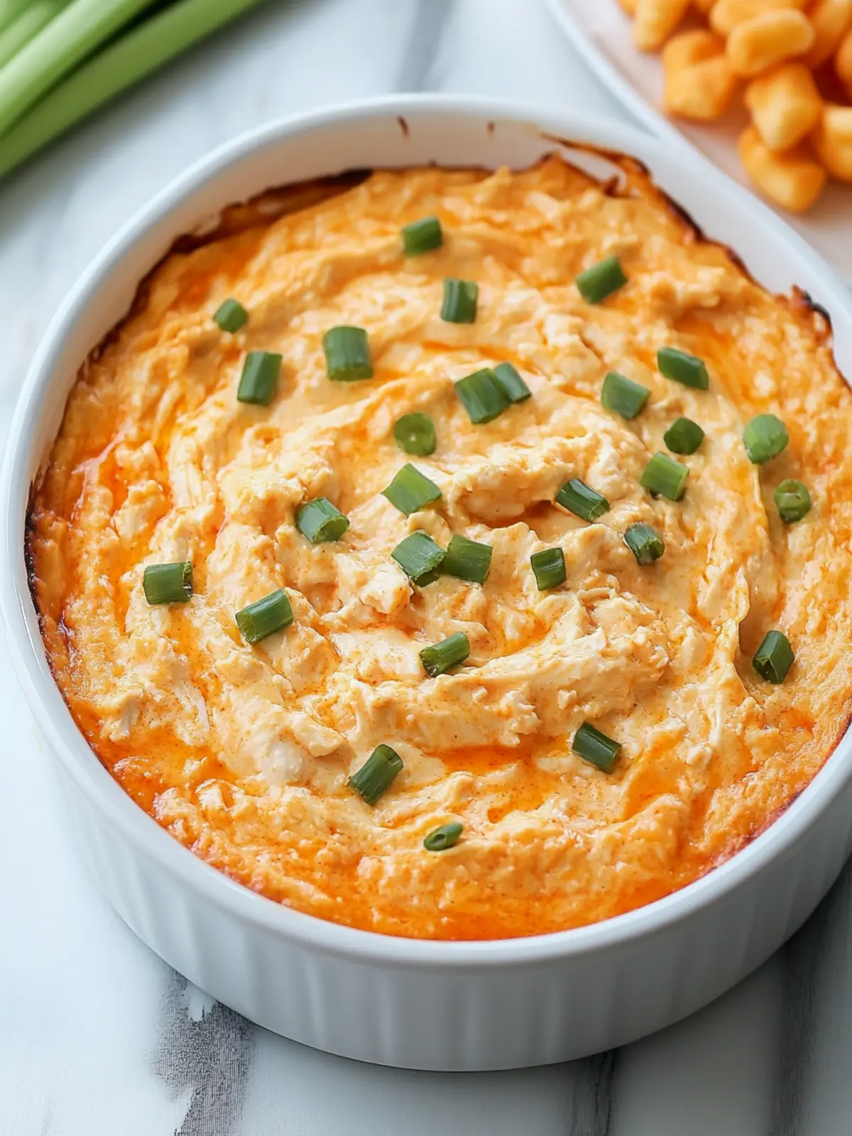 CrockPot Buffalo Chicken Dip