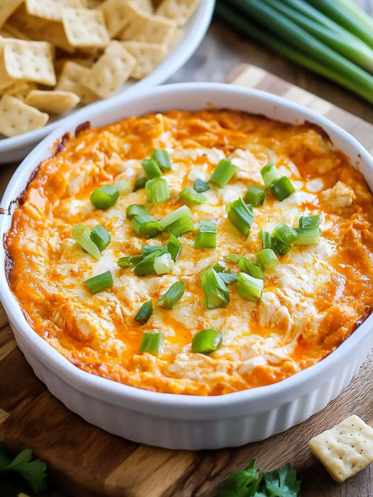 Healthy Buffalo Chicken Dip