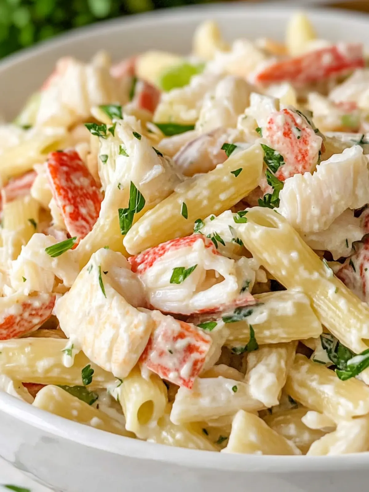 Crab Pasta Salad