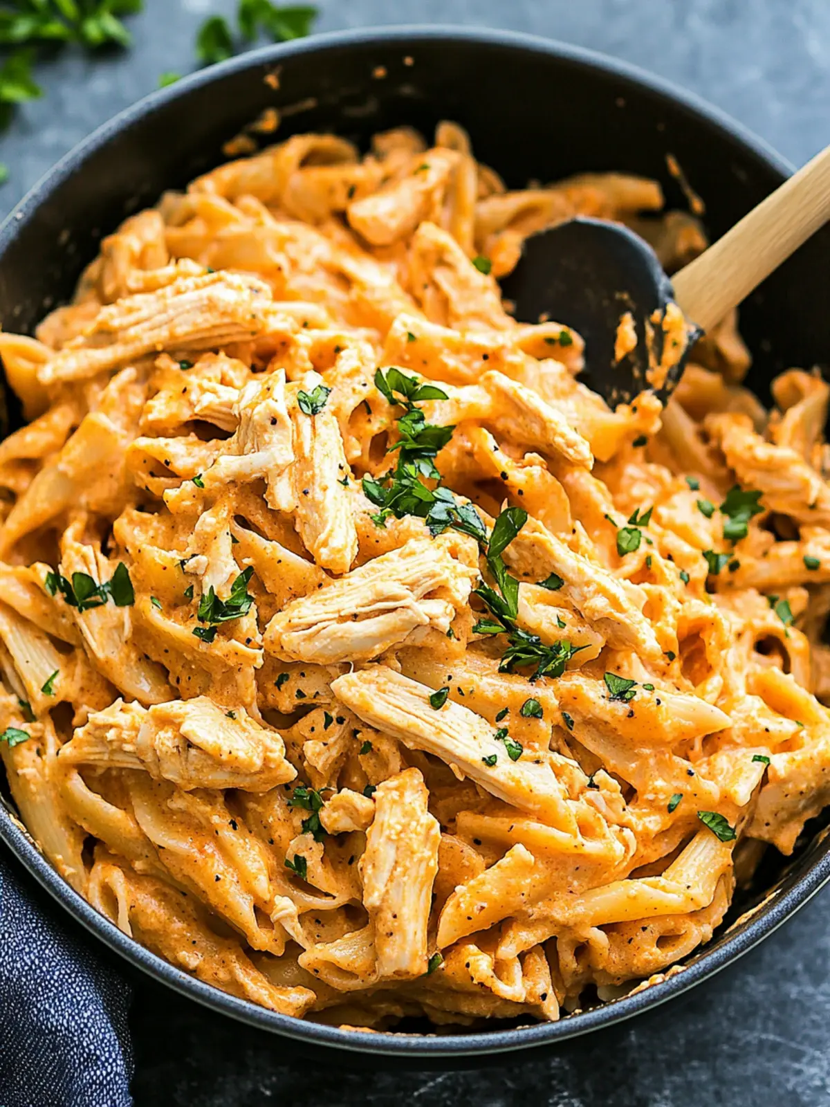 Buffalo Chicken Pasta