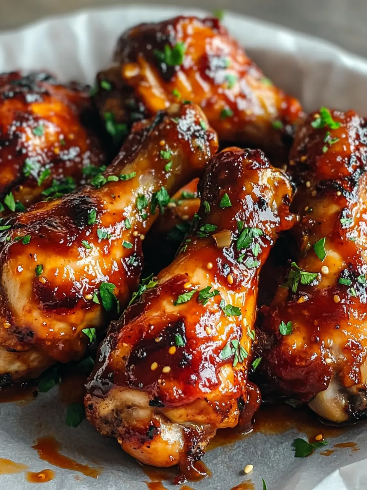 Honey BBQ Chicken Drumsticks
