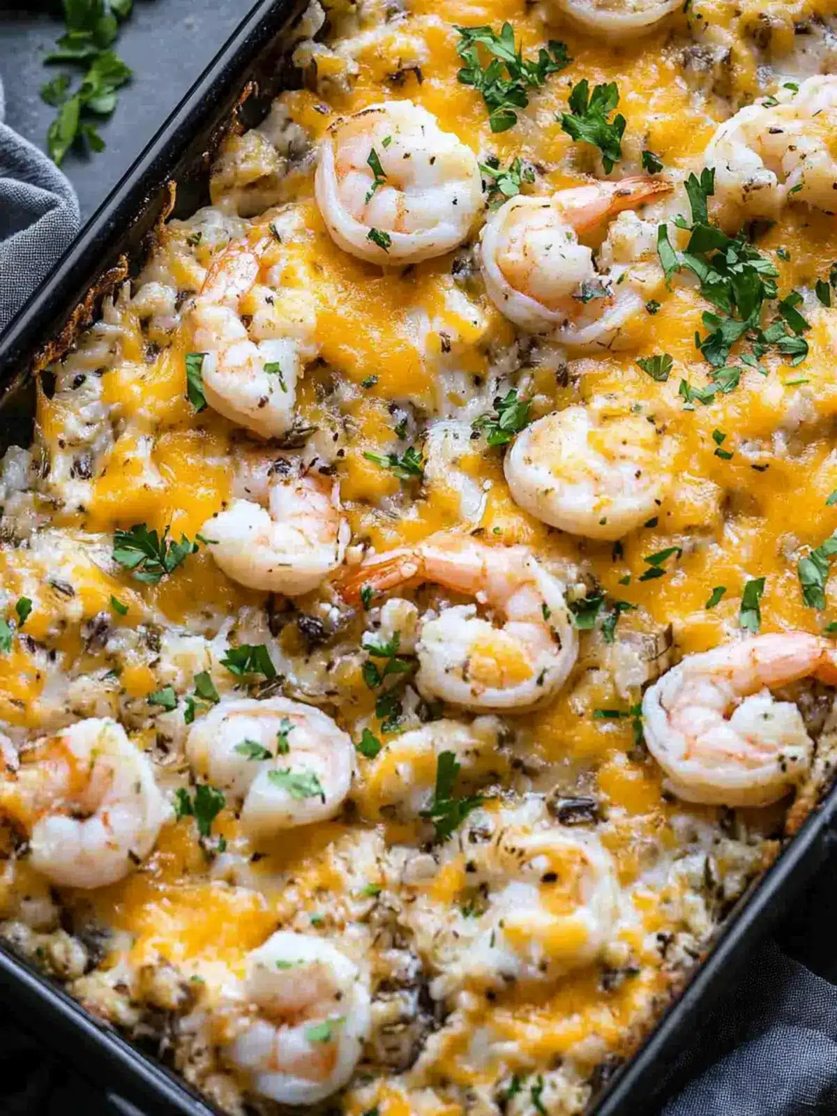 Cheesy Shrimp Casserole to Warm Your Heart and Home 5 Cheesy Shrimp Casserole