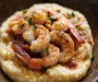 Savory Shrimp and Grits with Zesty Tomato Cream Sauce