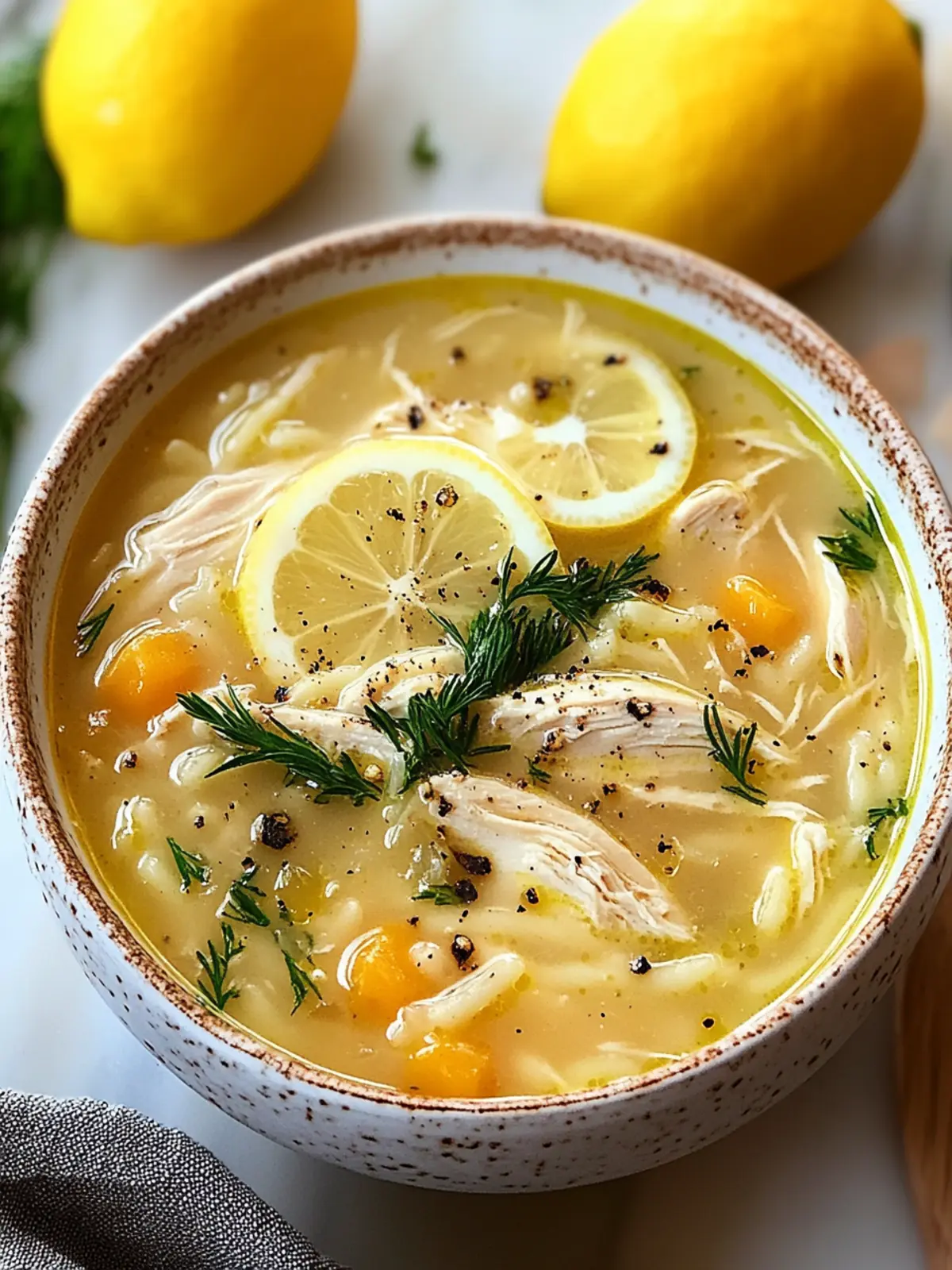 Hearty Greek Lemon Chicken Soup for Cozy Nights 3 Greek Lemon Chicken Soup