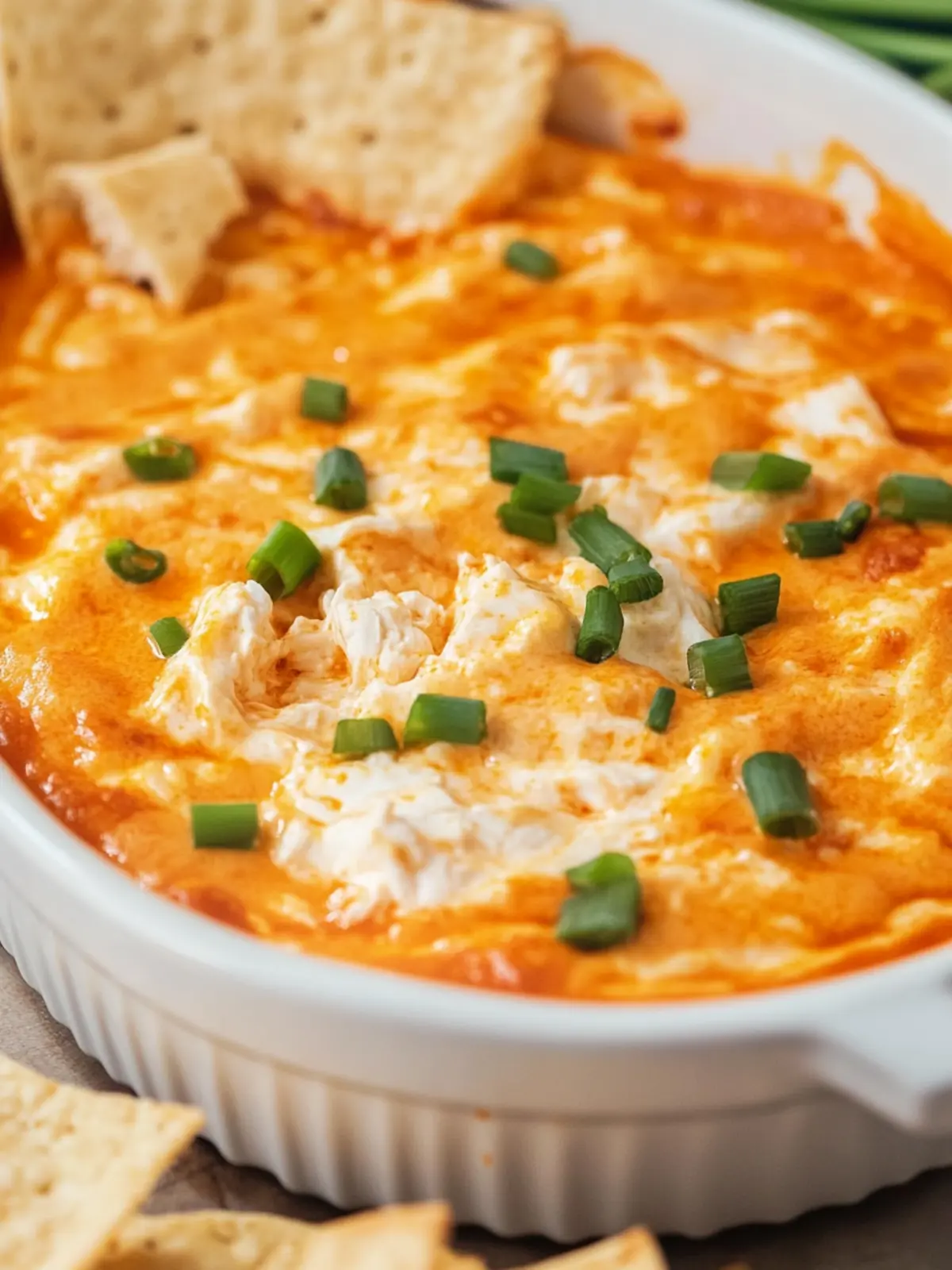Healthy Cottage Cheese Buffalo Chicken Dip: A Spicy Delight! 2 Healthy Cottage Cheese Buffalo Chicken Dip