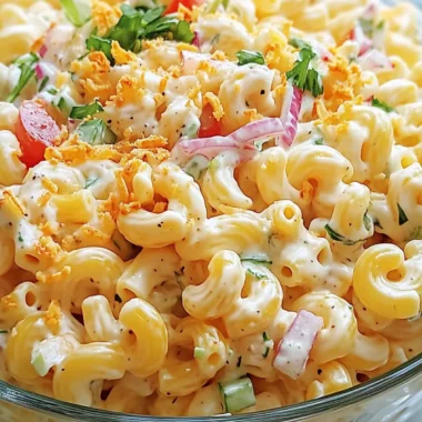 Guy Fieri Macaroni Salad