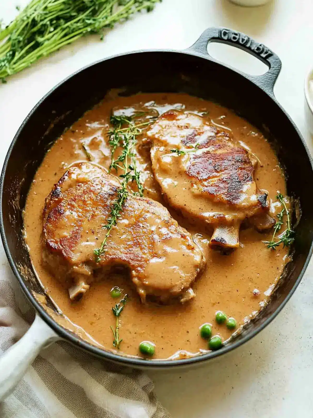 Irresistible Smothered Pork Chops with Savory Cajun Kick 5 Smothered Pork Chops