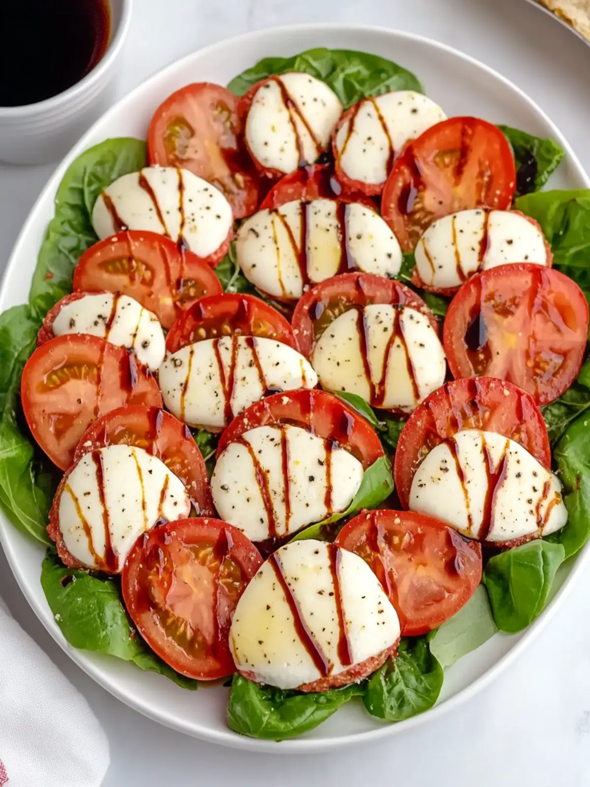 Valentine’s Day Caprese Salad