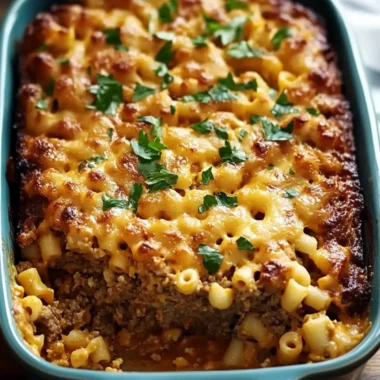 Mac and Cheese Meatloaf